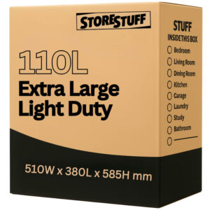 XL Light Duty Moving Box Carton