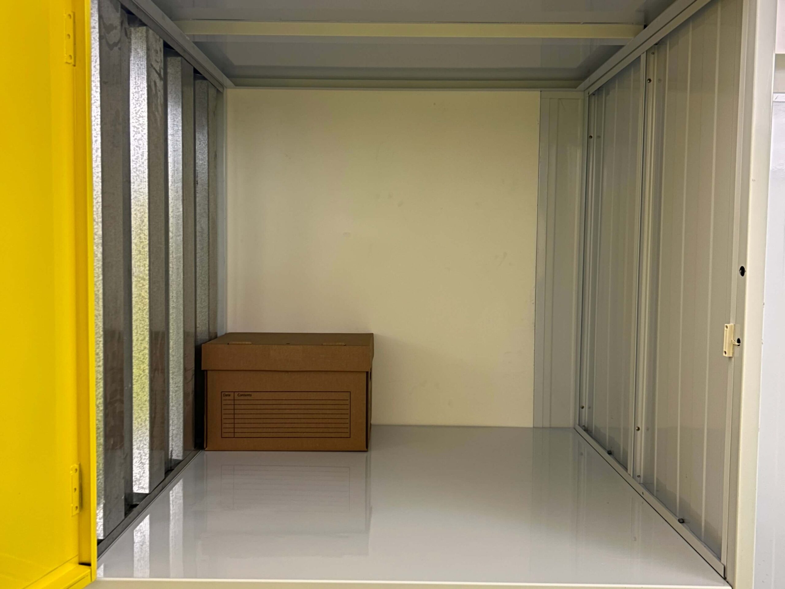 Personal locker storage in Wellington with secure box storage options, ideal for safekeeping of smaller items.