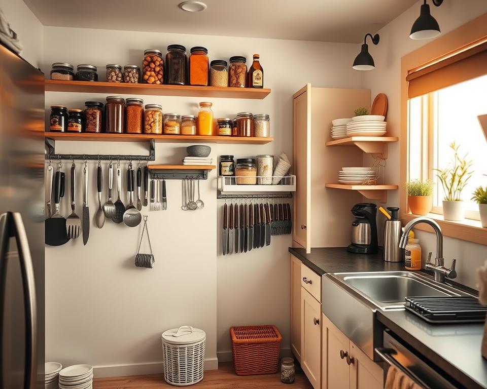 kitchen storage solutions for limited cabinet space