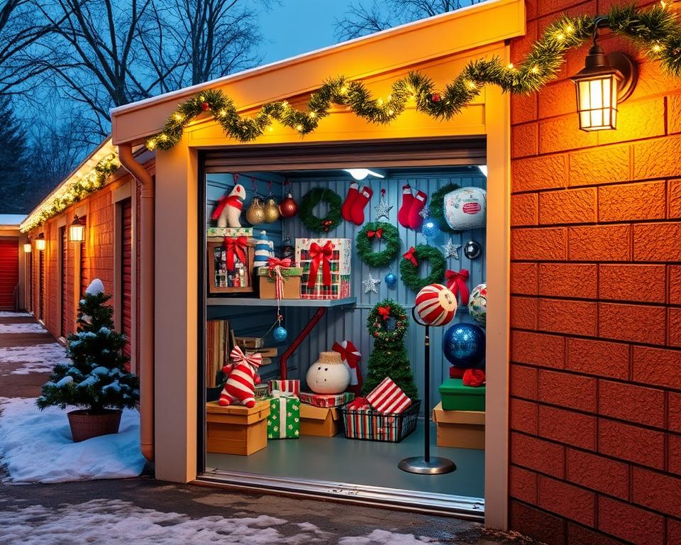 secure storage for christmas decorations