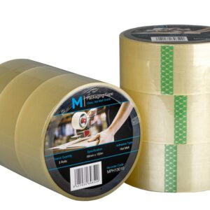 Rubber "Hot Melt" Packing Tape 48mm x 100m (6 Pack)