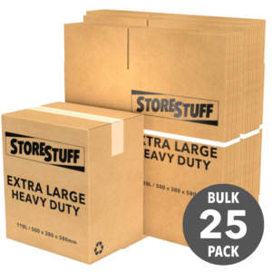 XL Heavy Duty Moving Box Carton (25 Pack)