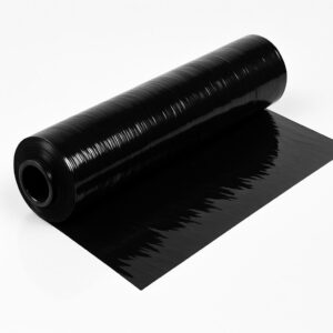 Premium 20 Micron Shrink Wrap Roll 500mm x 300m - Pallet Stretch Wrap - Black